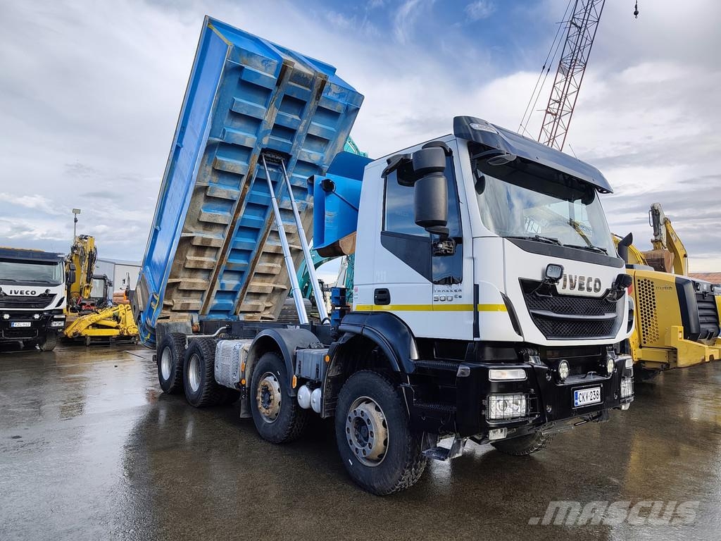 Iveco Trakker 500 8x4 kipper AD410T . Camion ribaltabili
