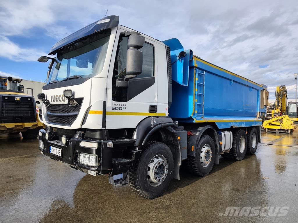 Iveco Trakker 500 8x4 kipper AD410T . Camion ribaltabili