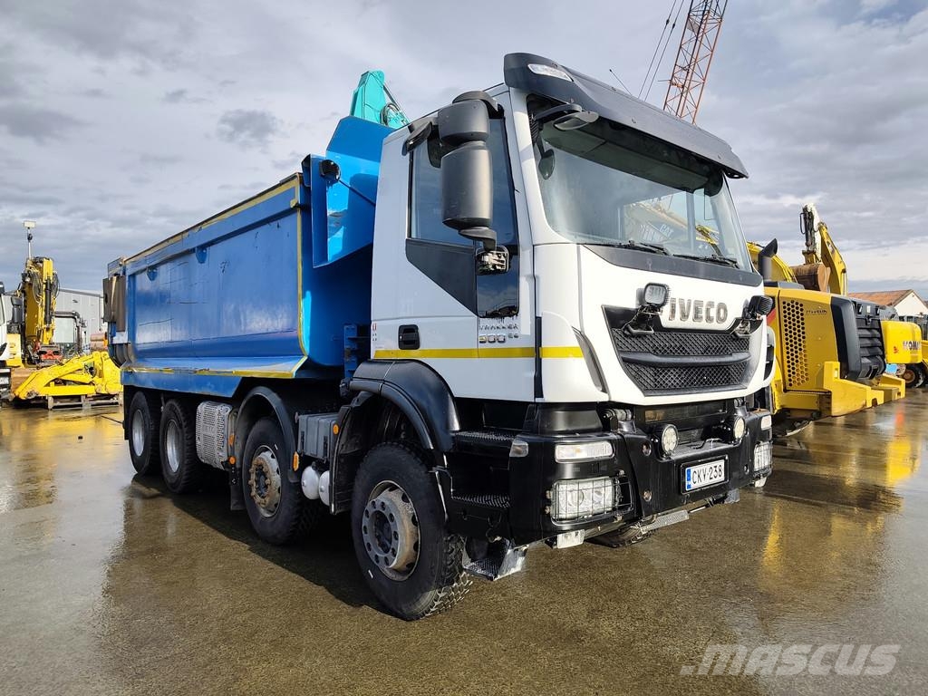 Iveco Trakker 500 8x4 kipper AD410T . Camion ribaltabili