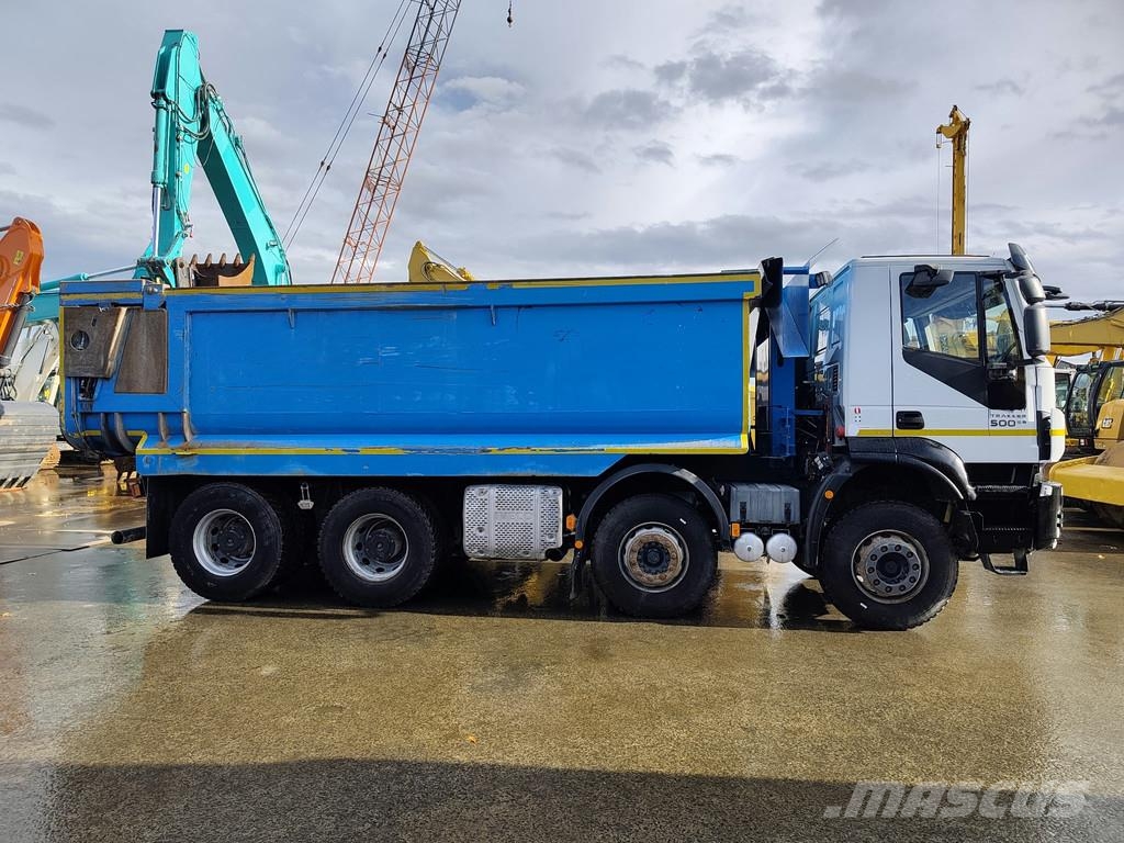 Iveco Trakker 500 8x4 kipper AD410T . Camion ribaltabili
