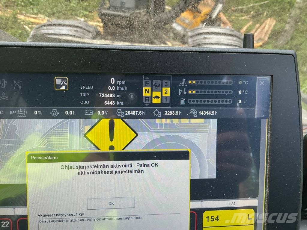 Ponsse BEAVER 6W Harvesterid