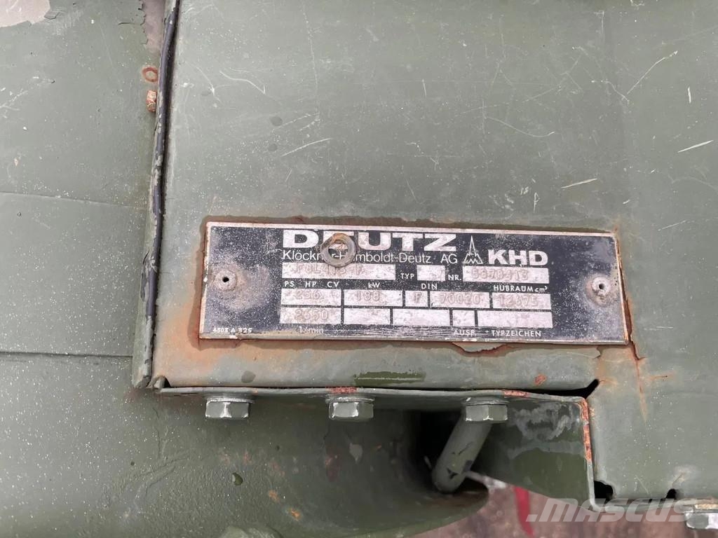 Deutz V8 Engine F8L413F MAN KAT 4x4 Type 引擎/發動機
