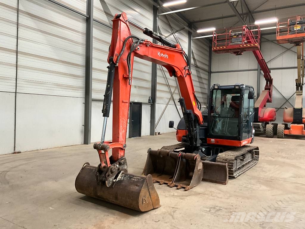 Kubota KX 080-4 Midi-gravemaskiner 7t - 12t