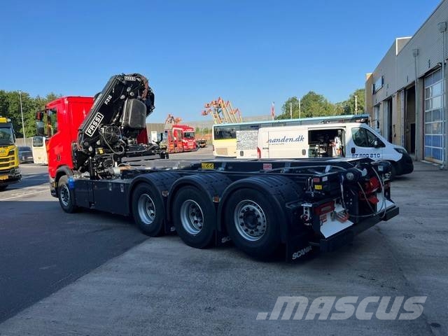 Scania R 500 Autojeřáby, hydraulické ruky