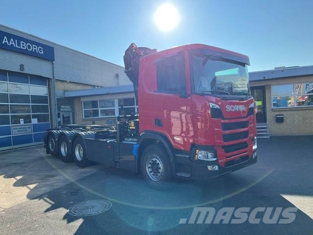 Scania R 500 Autojeřáby, hydraulické ruky