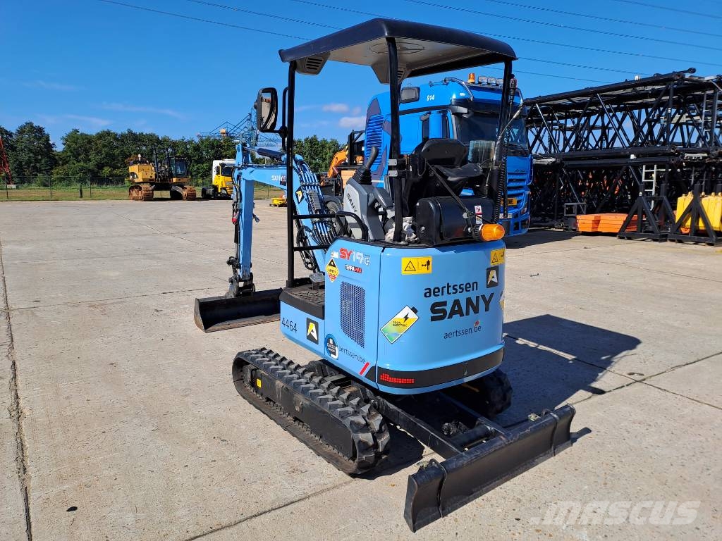 Sany SY19E Electric (3 Buckets) Miniescavadeiras < 7t (Mini escavadeiras)