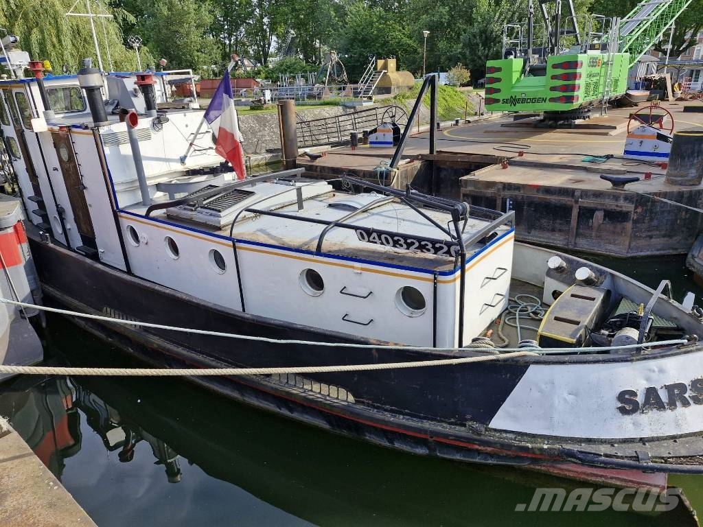 RUHRORTER SCHIFFSWERK BATEAU POUSSEUR RUHRORTER SC Werkboten en pontons
