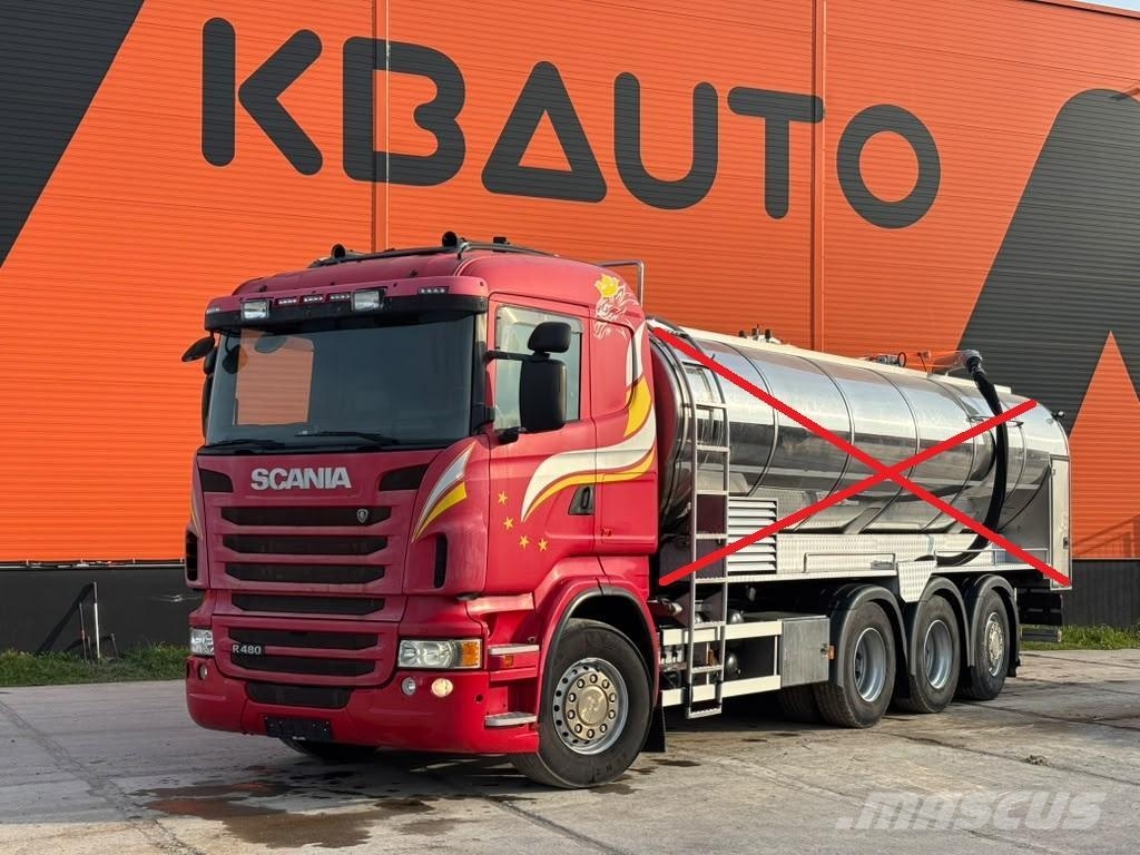 Scania R 480 8x4*4 FOR SALE AS CHASSIS / RETARDER Kamioni-šasije
