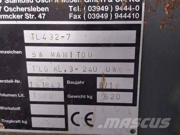 LSB Leichtgutschaufel für Manitou SW Cucharones