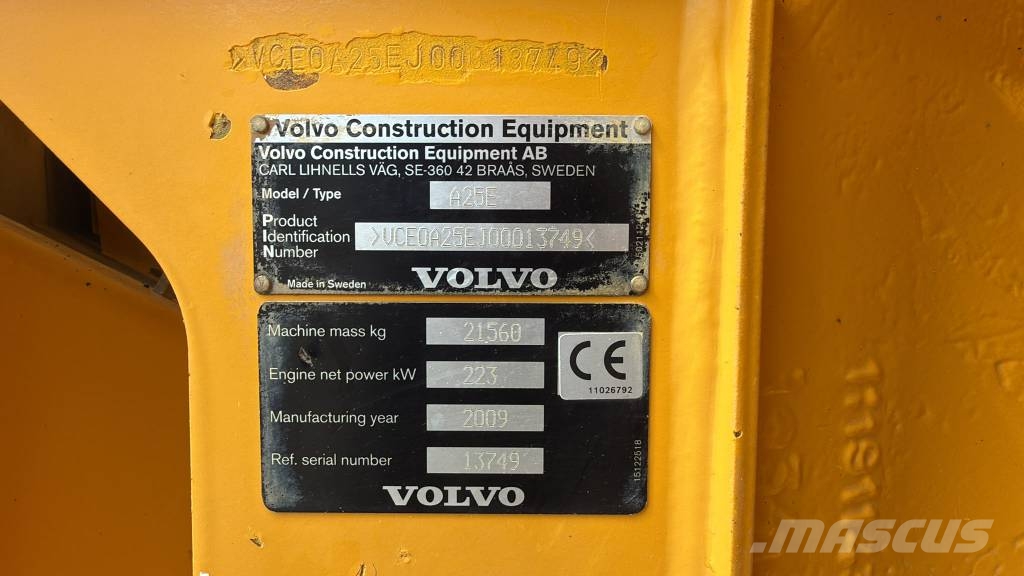 Volvo A 25 E Dumper - Knickgelenk