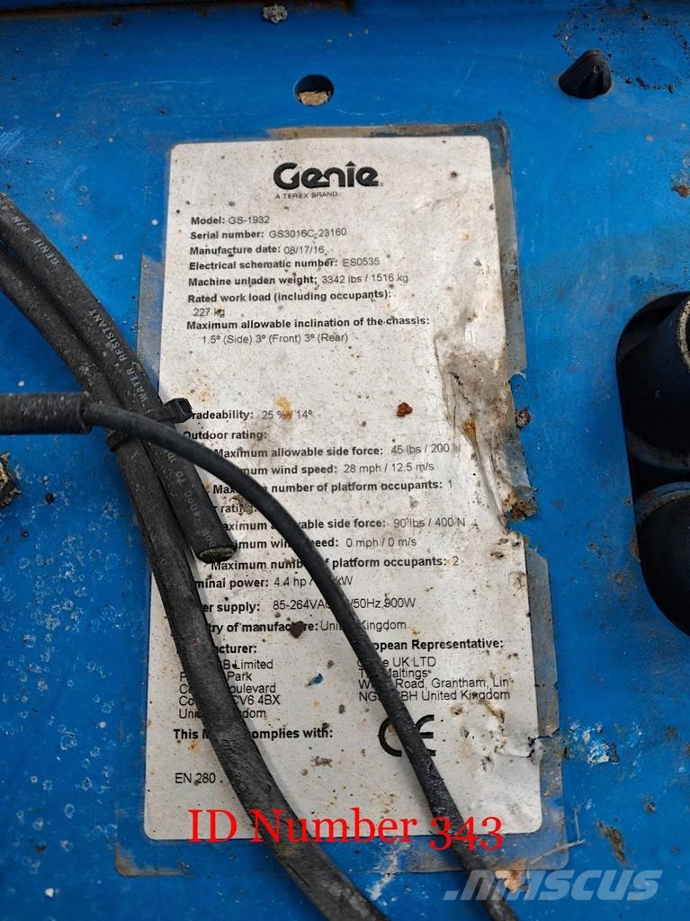 Genie GS1932 21 Pieces! Підйомники-ножиці