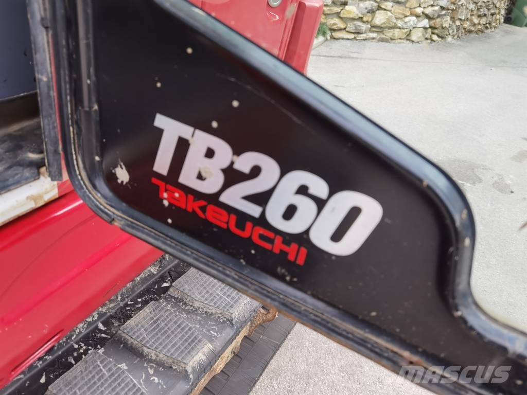 Takeuchi TB 260 Mini excavators < 7t (Mini diggers)