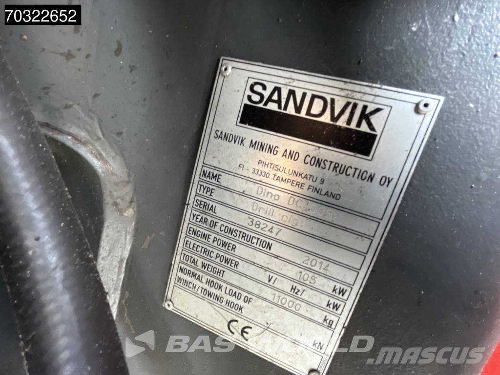 Sandvik Dino DC400Ri Remote Control Punte pesanti