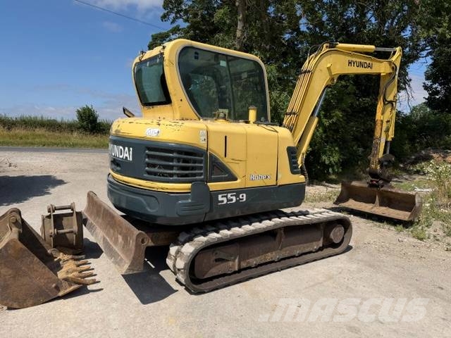 Hyundai Robex 55-9 Minigrävare < 7t