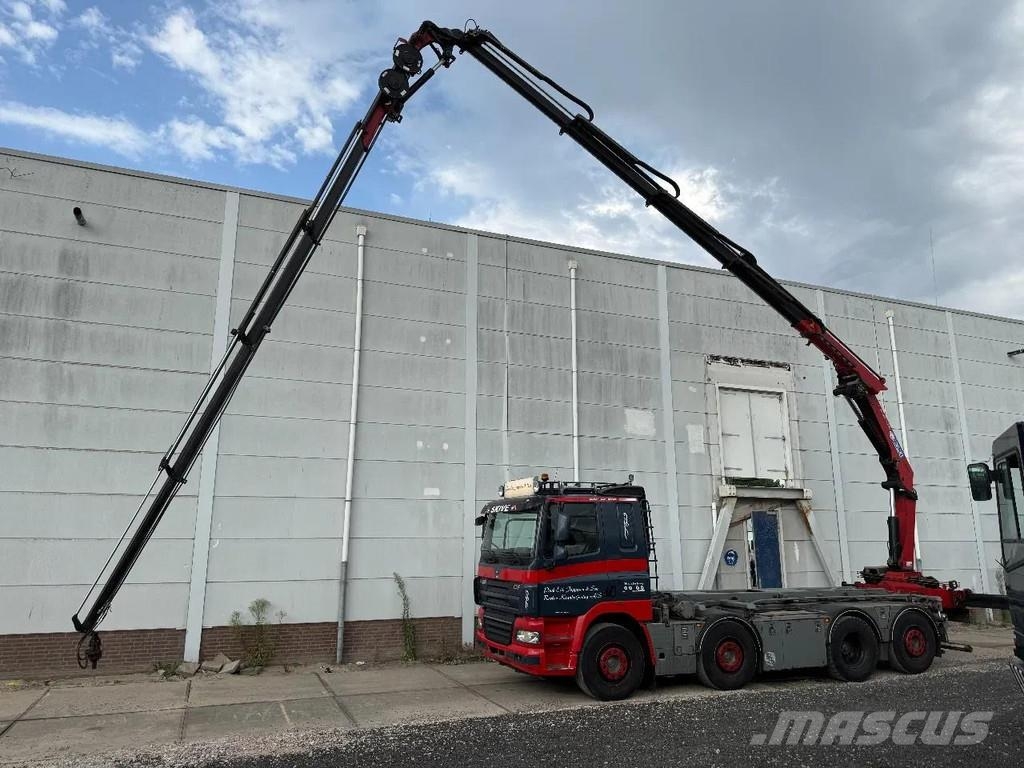 DAF CF 85.460 8X2 EURO 5 - HMF 2620 K4 + FJ600 K4 + RE Camiones polibrazo