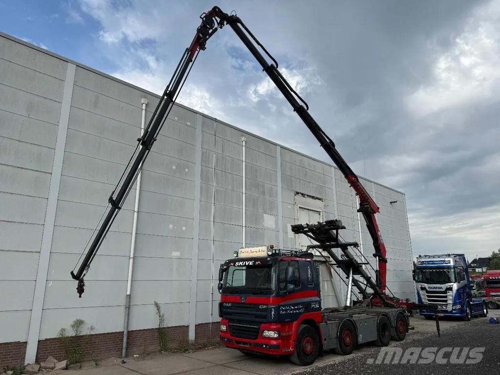 DAF CF 85.460 8X2 EURO 5 - HMF 2620 K4 + FJ600 K4 + RE Camiones polibrazo