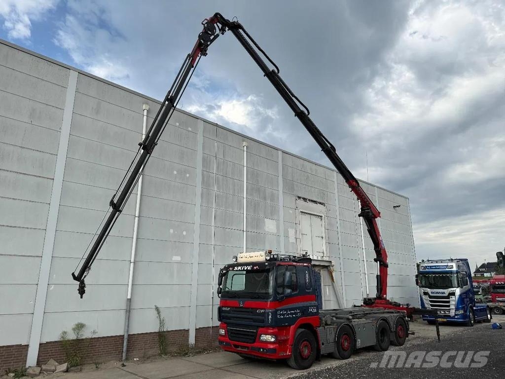 DAF CF 85.460 8X2 EURO 5 - HMF 2620 K4 + FJ600 K4 + RE Camiones polibrazo