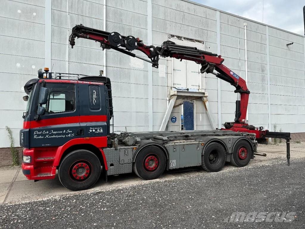 DAF CF 85.460 8X2 EURO 5 - HMF 2620 K4 + FJ600 K4 + RE Camiones polibrazo