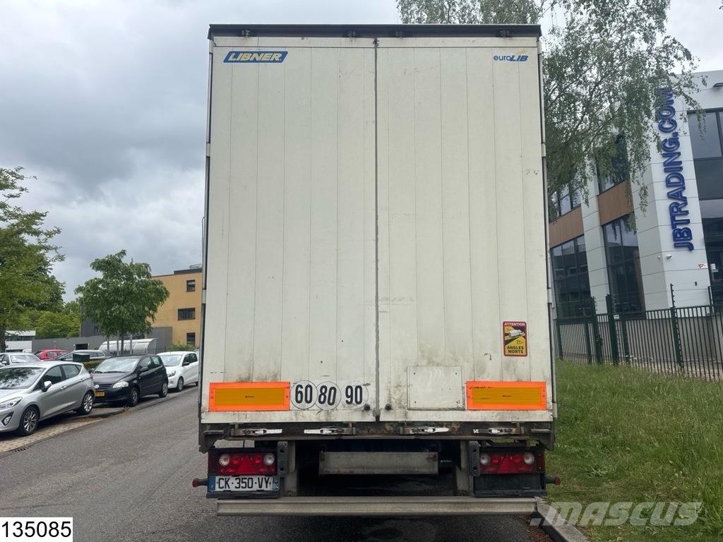 Lecitrailer Tautliner Semirremolques de caja de lona
