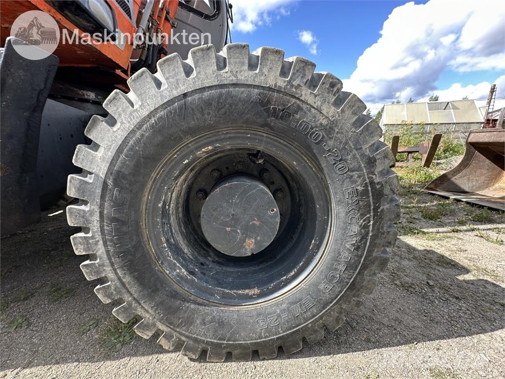 Fiat E 145w Excavadoras de ruedas