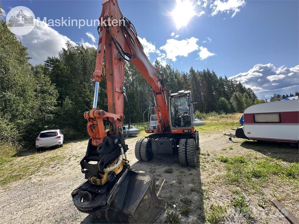 Fiat E 145w Excavadoras de ruedas