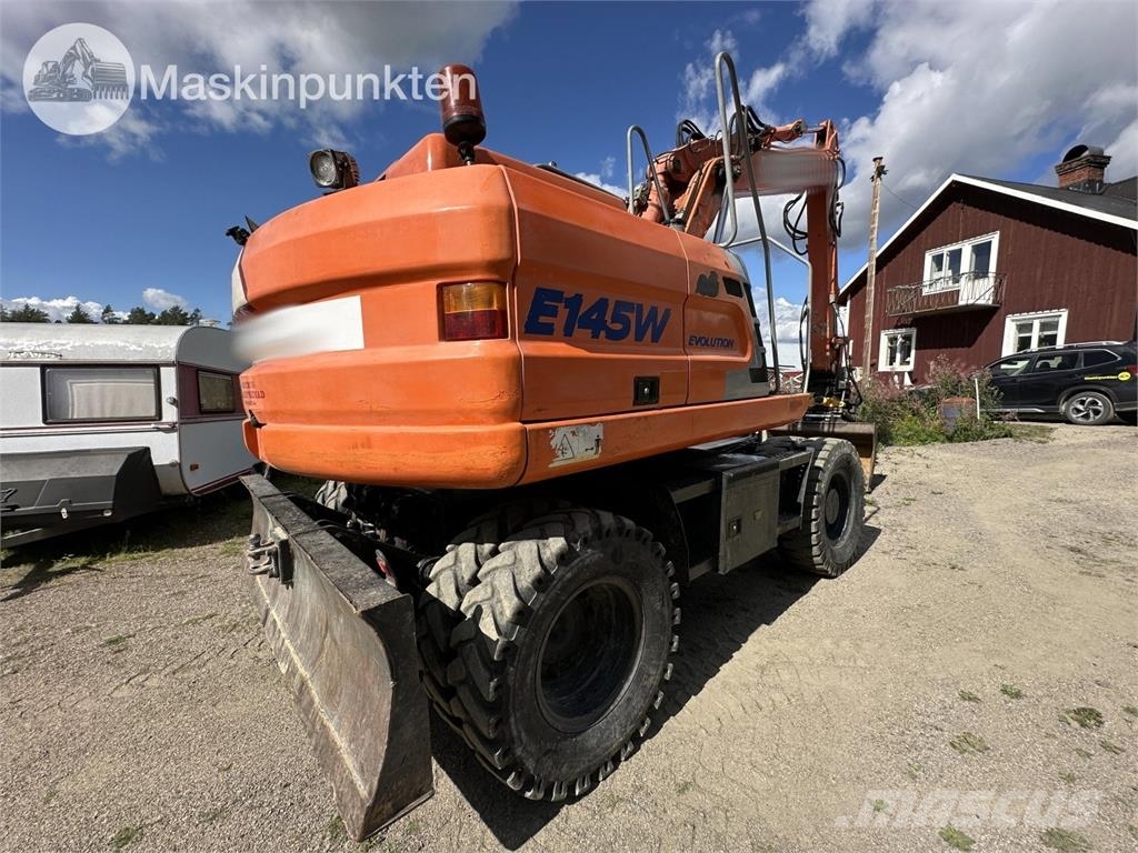Fiat E 145w Excavadoras de ruedas