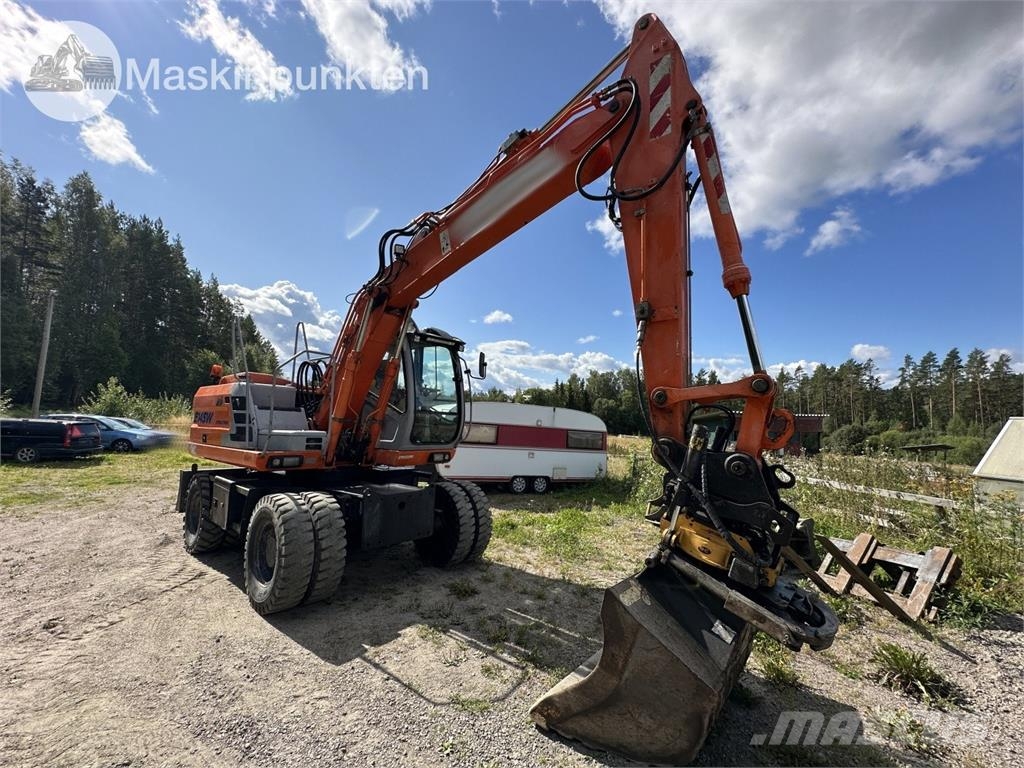 Fiat E 145w Excavadoras de ruedas