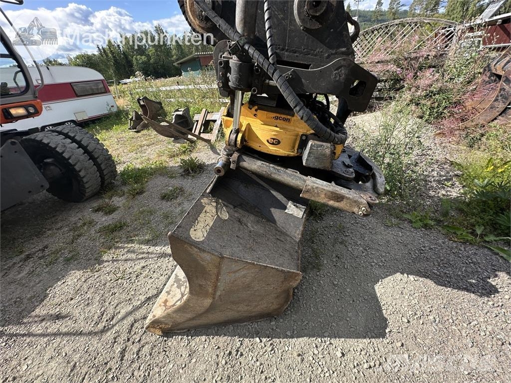 Fiat E 145w Excavadoras de ruedas