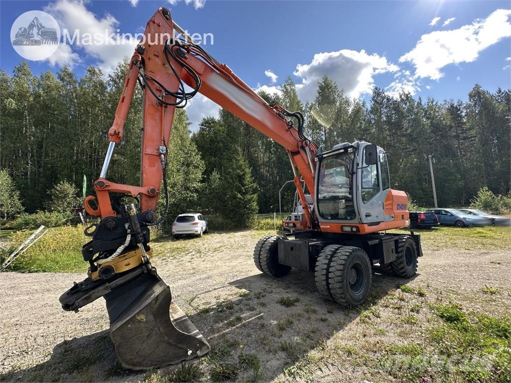Fiat E 145w Excavadoras de ruedas