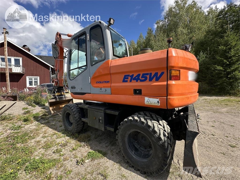 Fiat E 145w Excavadoras de ruedas