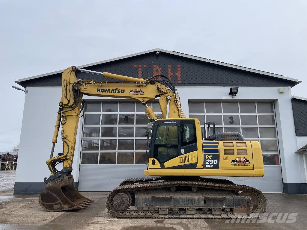Komatsu PC 290 NLC-10 optional mit Oilquick OQ 7055 Excavadoras sobre orugas