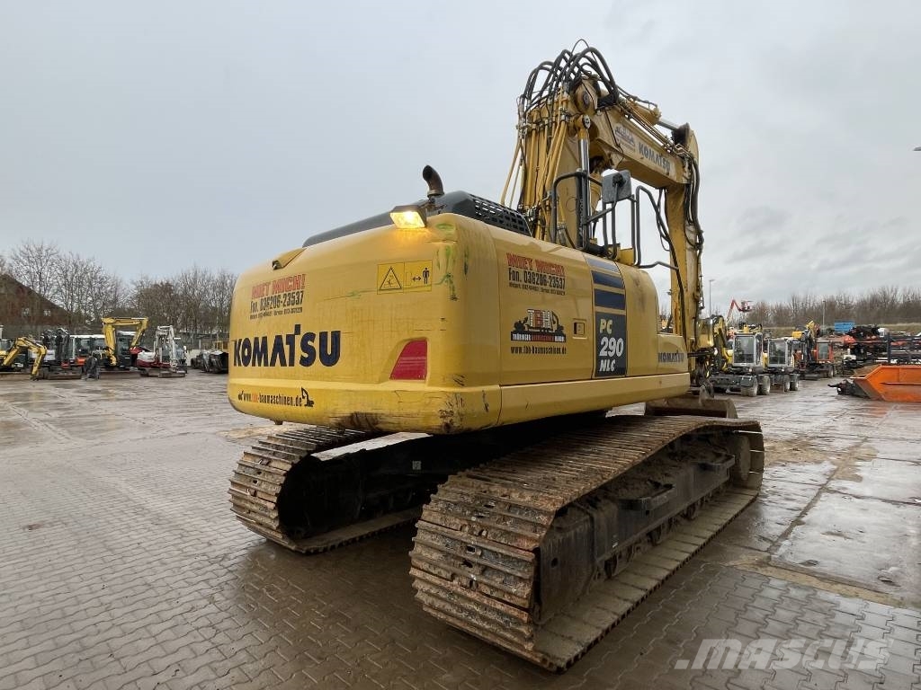 Komatsu PC 290 NLC-10 optional mit Oilquick OQ 7055 Excavadoras sobre orugas