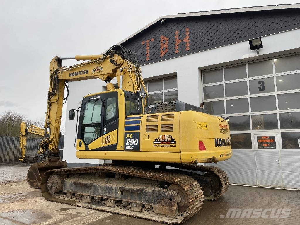 Komatsu PC 290 NLC-10 optional mit Oilquick OQ 7055 Excavadoras sobre orugas