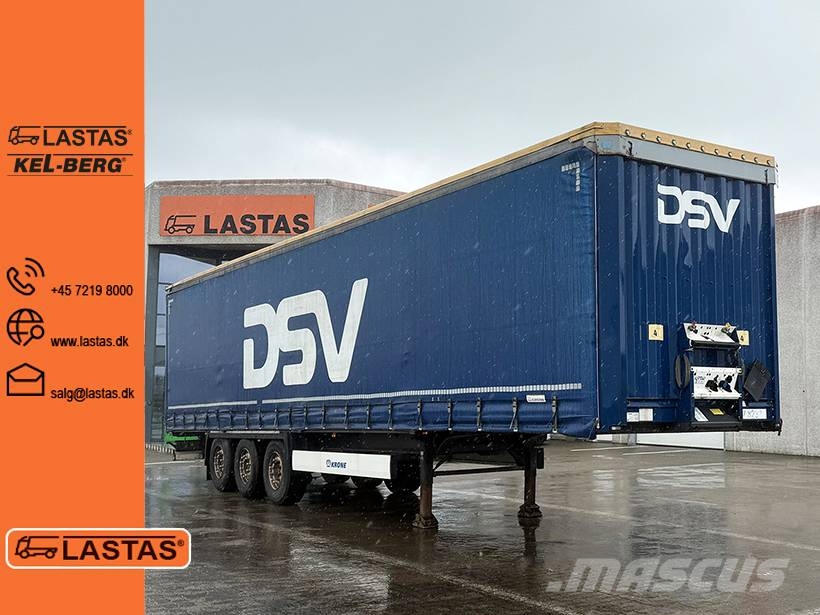 Krone Curtainsider / Planenauflieger Semirremolques de caja de lona