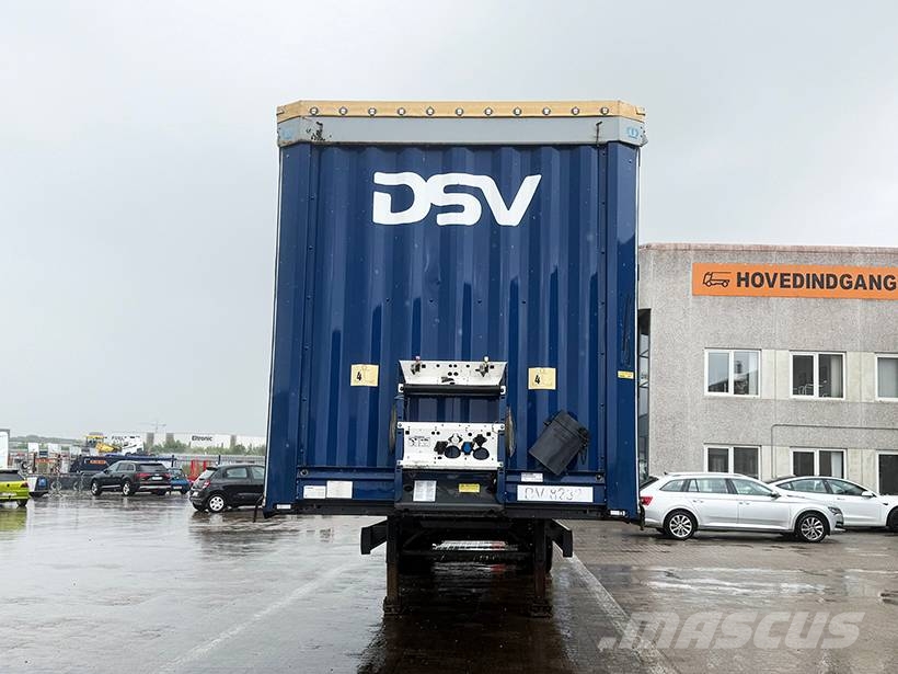 Krone Curtainsider / Planenauflieger Semirremolques de caja de lona
