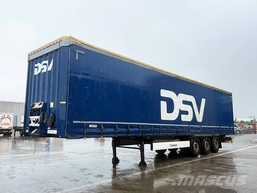 Krone Curtainsider / Planenauflieger Semirremolques de caja de lona