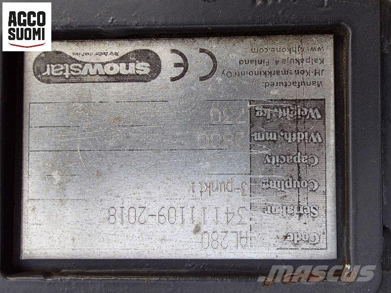Snowstar ALUEAURA AL 280 Lemiesze i pługi śnieżne