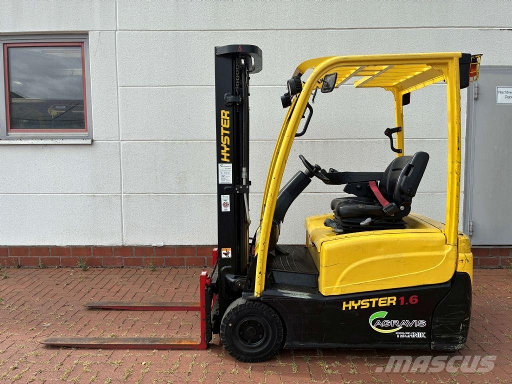 Hyster J 1.6 XNT LWB شاحنات ذات رافعات شوكية تعمل بالكهرباء