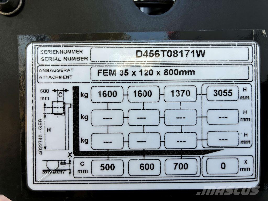 Hyster S 1.6SL 行走控制式堆積機