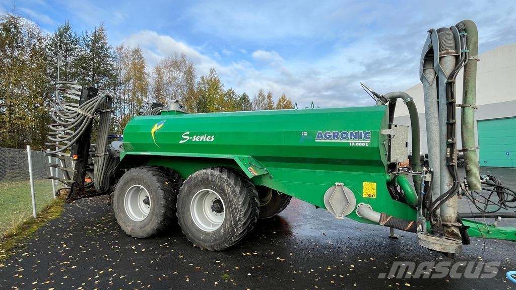Agronic 17M3+PUMPPUK+VMULT TSR12M Gülletankwagen