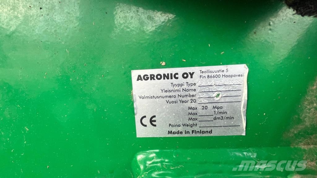 Agronic 17M3+PUMPPUK+VMULT TSR12M Gülletankwagen
