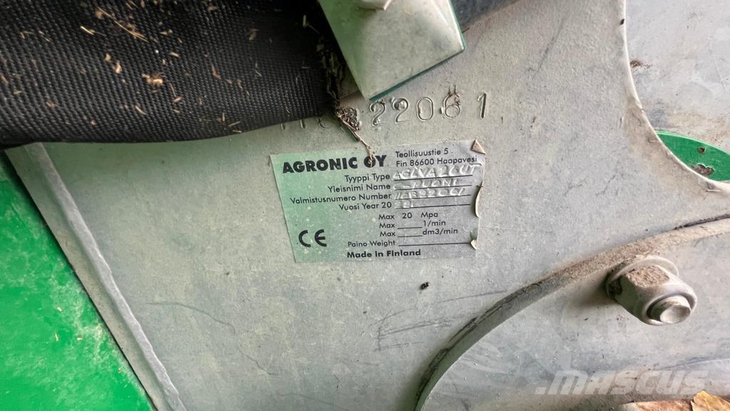 Agronic 17M3+PUMPPUK+VMULT TSR12M Gülletankwagen