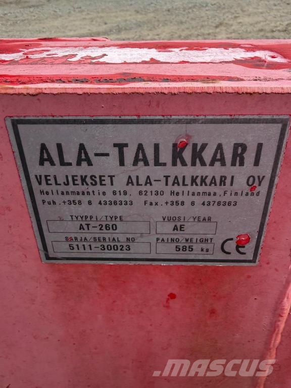 Ala-talkkari AT-260 Snow throwers