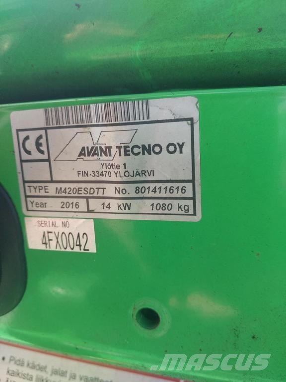 Avant 420 TELESKOOPPI PUOMILLA Kompaktlastare
