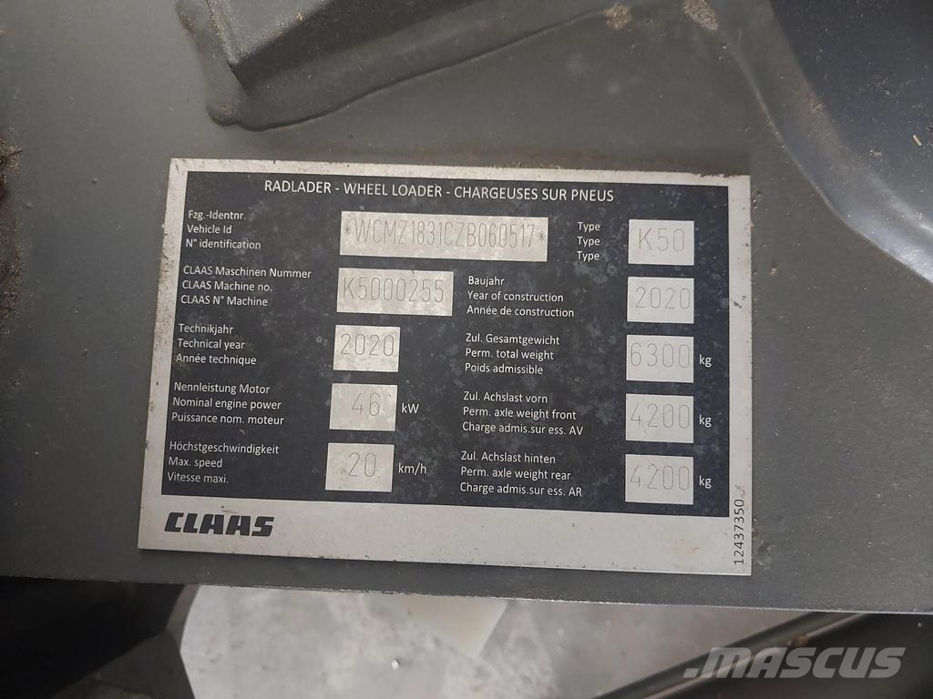 CLAAS 535 20 KM/H ماكينات زراعية - غير ذلك