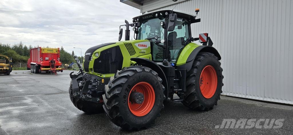 CLAAS AXION 870 CEBIS CMATIC 트랙터