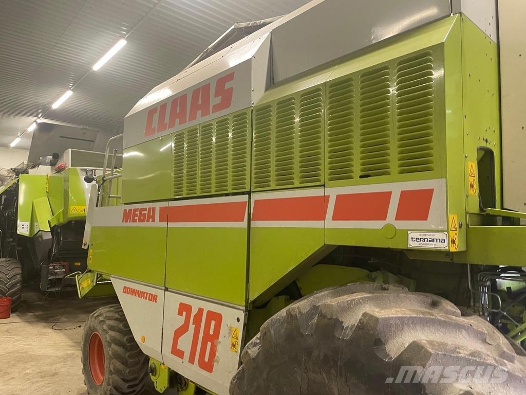 CLAAS DOMINATOR MEGA 218 Θεριζοαλωνιστικές μηχανές