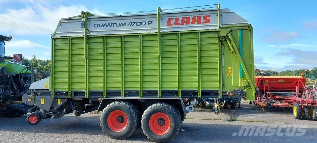 CLAAS QUANTUM 4700 자동 적재 트레일러
