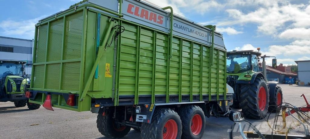 CLAAS QUANTUM 4700 자동 적재 트레일러
