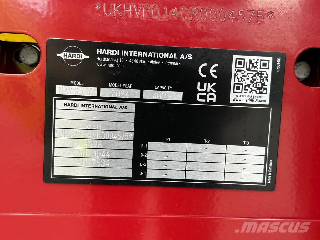 Hardi NAVIGATOR 40 Samohodne prskalice